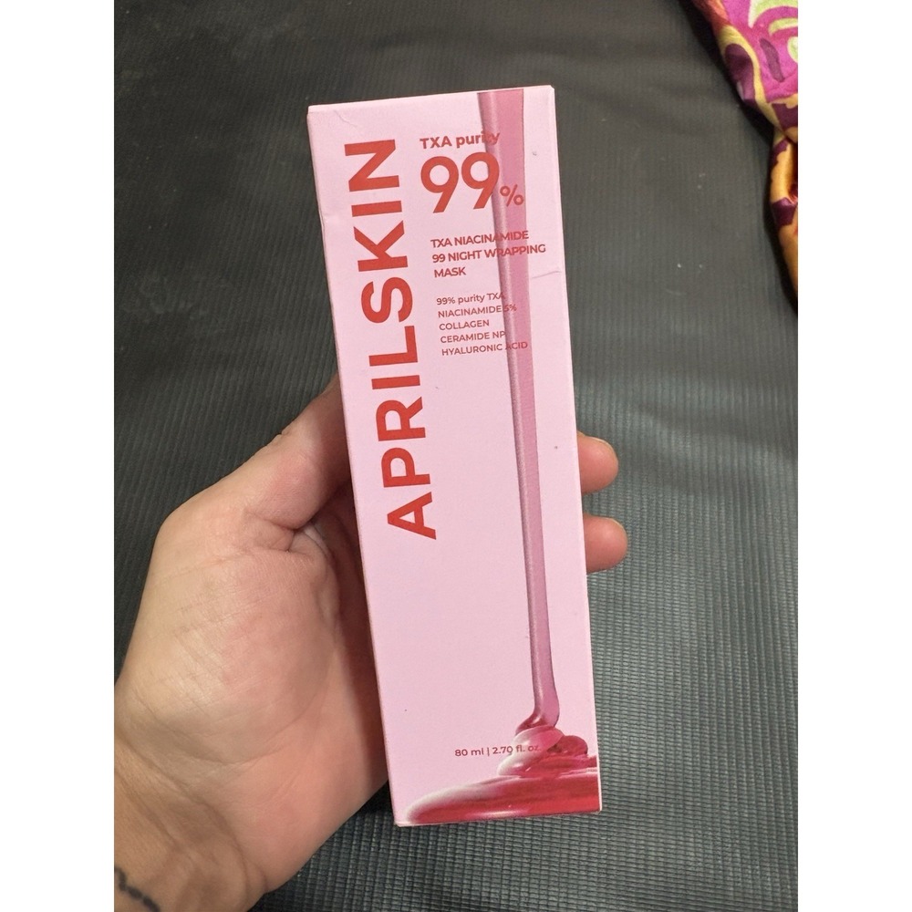 APRIL SKIN TXA Niacinamide 99 Night Wrapping Mask - 80ml NEW in BOX